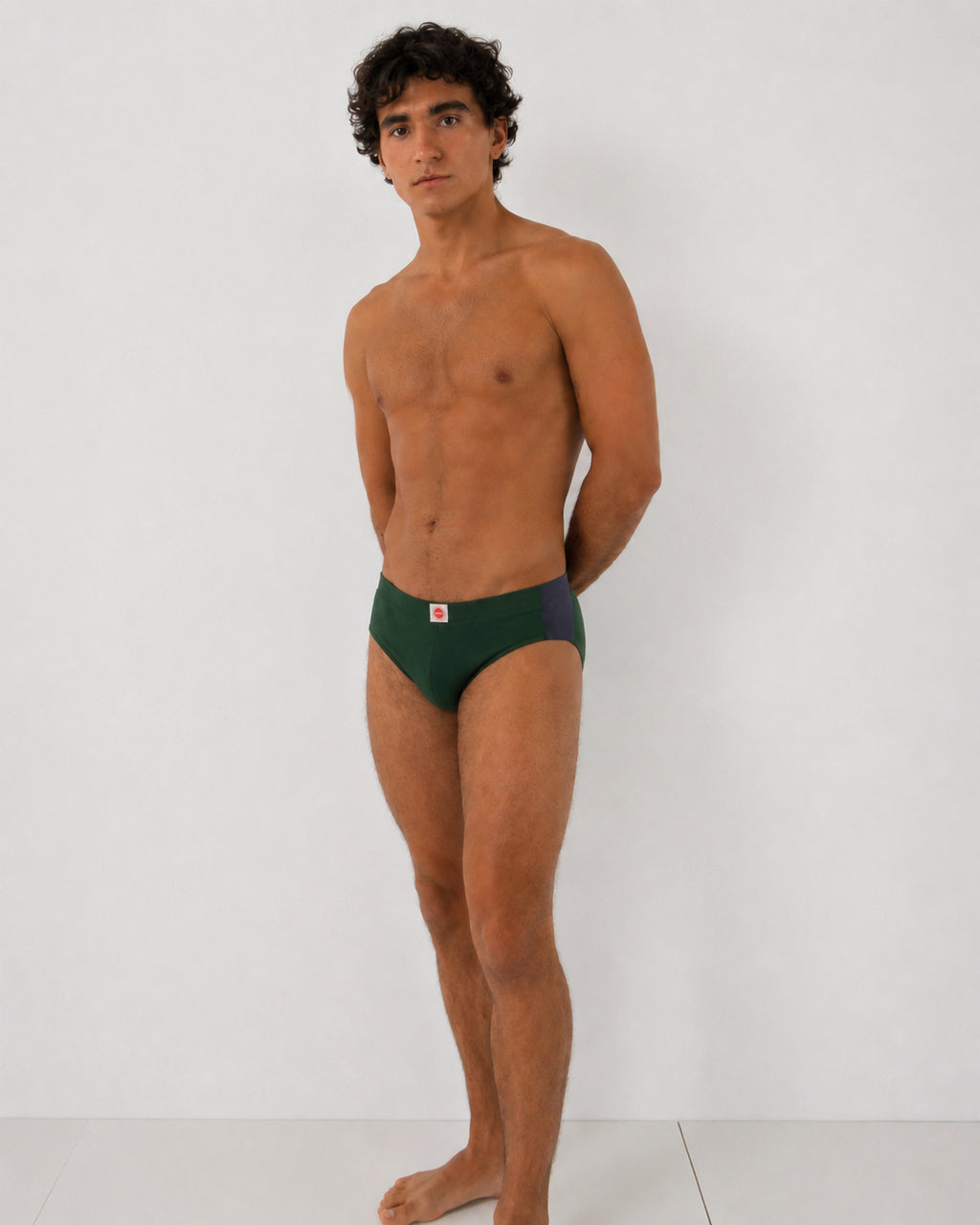 Simon swimbriefs green