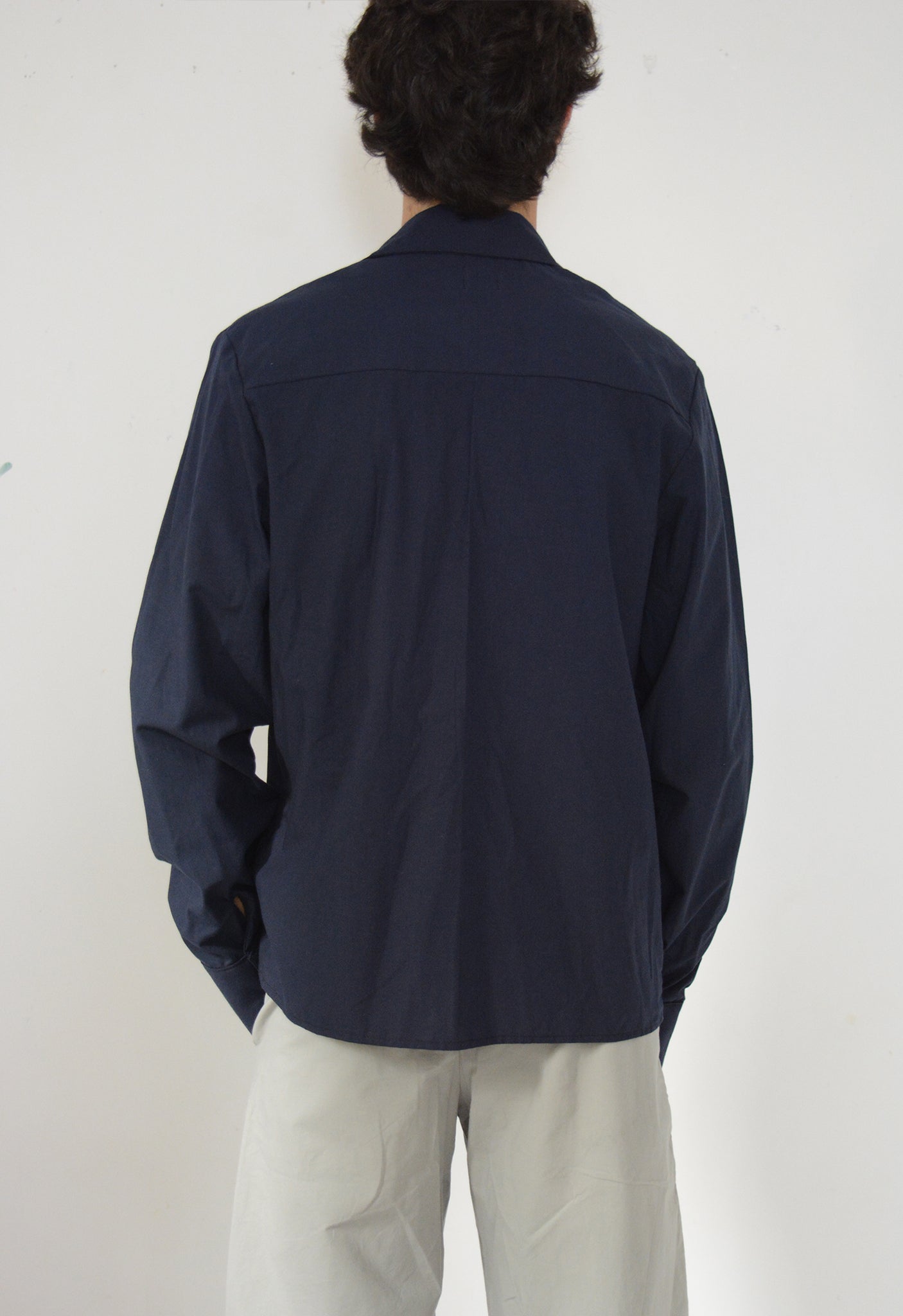 Glen shirt navy