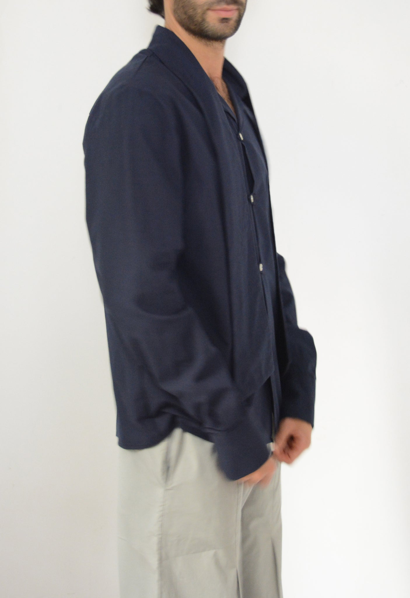 Glen shirt navy