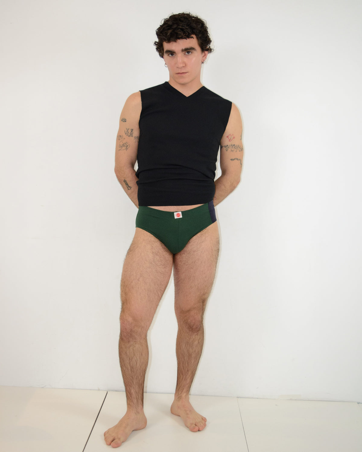 Simon swimbriefs green