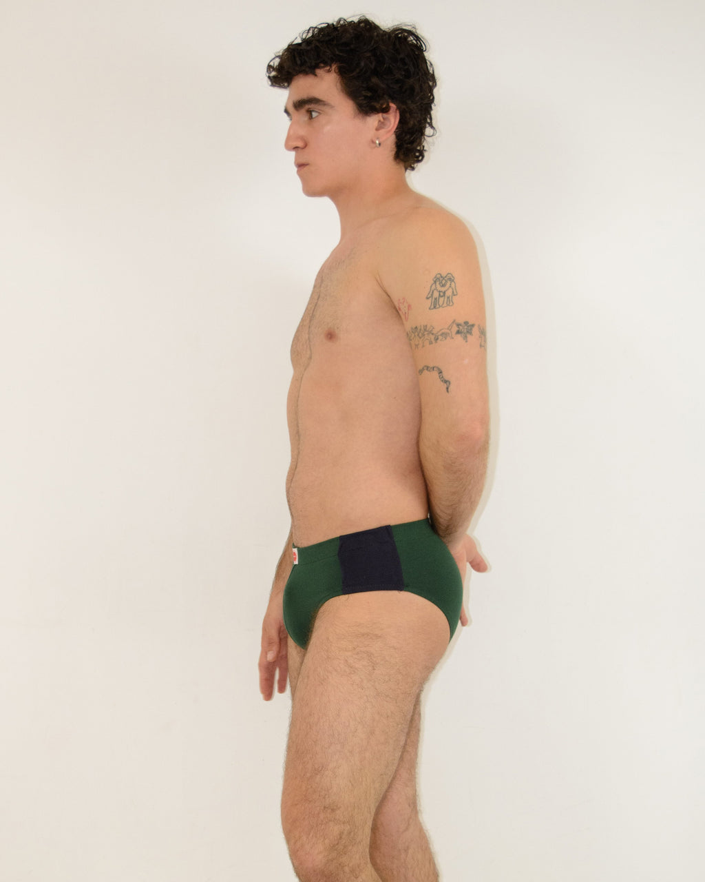 Simon swimbriefs green