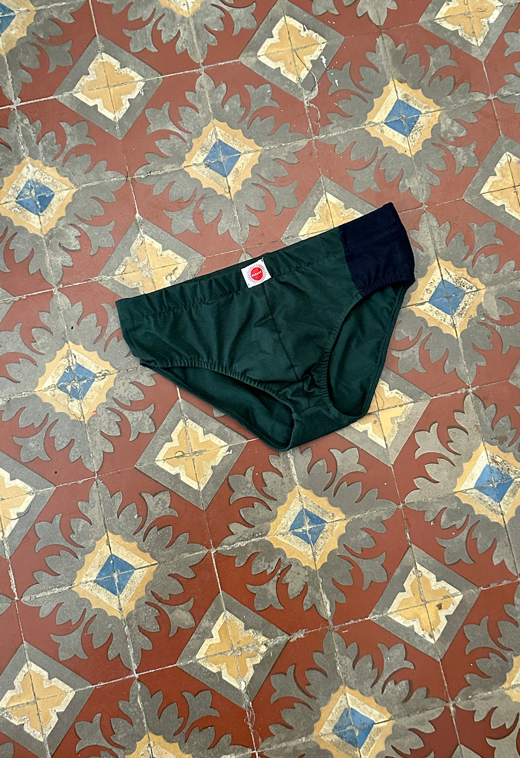 Simon swimbriefs green